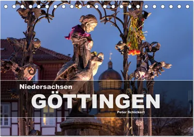 Produktbild von Niedersachsen - Göttingen (Tischkalender 2025 DIN A5 quer), CALVENDO Monatskalender