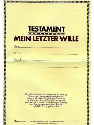 Produktbild von RNK Testament 220x162mm 4002871281201