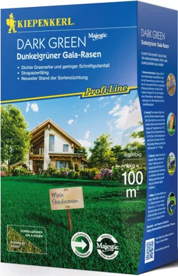Produktbild von Kiepenkerl Grüner Gala Rasen 2 kg Profi-Line Dark Green