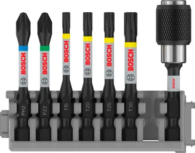 Image de PRO Impact Set avec porte-embouts Quick Change et inserts Pick and Click, 8 pièces