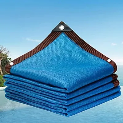 Produktbild von Sonnensegel Rechteckig,2x8m Schattiernetz Sonnenschutz Wetterschutz, 90-95% UV-Schutz,Schattiernetz für Gewächshaus Patio Garten Terrasse und Camping