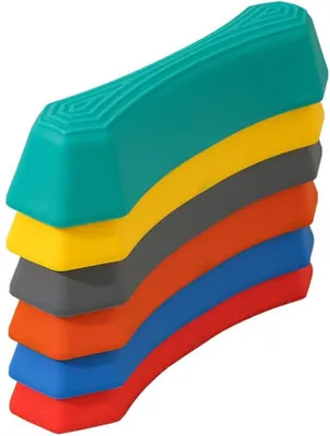 Obrázok produktu pre Stepping stones 6 ks, dúhové, balančná podložka pre vonkajšie použitie, koordinácia