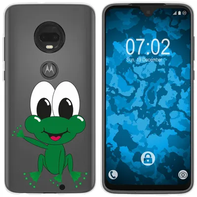 Produktbild von PhoneNatic Case kompatibel mit Motorola Moto G7 Silikon-Hülle Cutiemals M2
