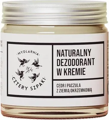 Image de Déodorant naturel en crème au cèdre et au patchouli, 60ml
