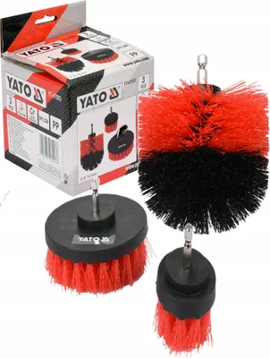 Produktbild von Yato YT-47553 Bürste und Rad de Draht 3 Stück(e)