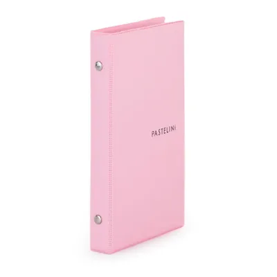 Image de Carnet à grille Karis A6 PASTELINI rose