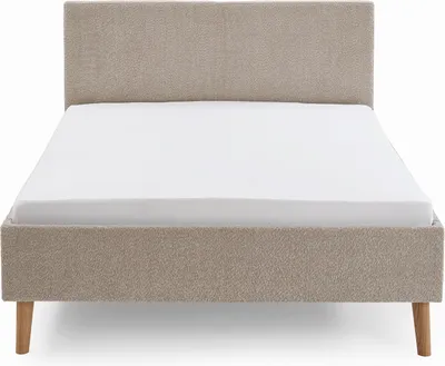 Produktbild von Doppelbett Kreta | 140 x 200 cm | Design Taupe