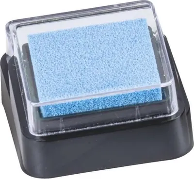 Produktbild von HEYDA 204888454 Stempelkissen Mini 3 x 3 cm hellblau