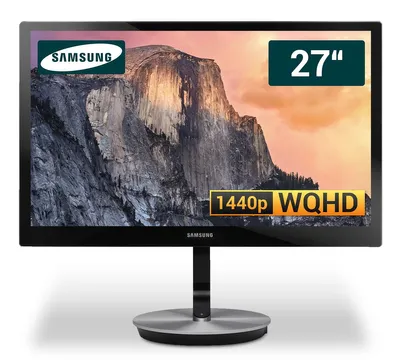 Produktbild von Samsung Syncmaster S27B970D - 27 Zoll WQHD TFT Flachbildschirm Monitor - Schwarz / Silber - DVI - HDMI - DisplayPort - 5ms - 16:9 - 2560 x 1440 Pixel