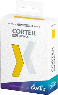 Obrázek produktu pro Ultimate Guard Cortex Sleeves Standard Size 100 Yellow