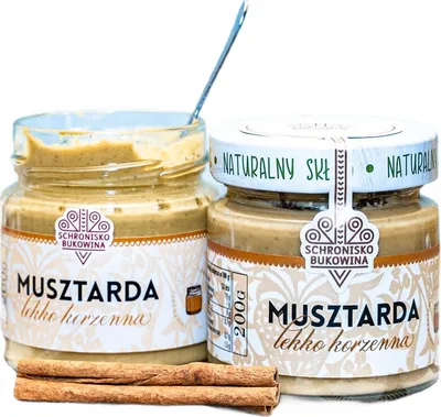 Zdjęcie produktu dla Musztarda lekko korzenna - Schronisko Bukowina