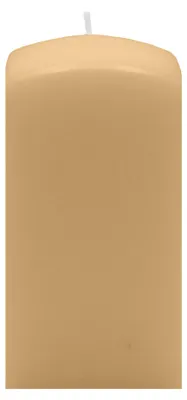 Produktbild von Quader Kerzen Beige 20 x Ø 7/7 cm, 4 Stück