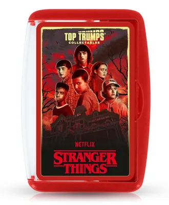 Obrázek produktu pro Karetní hra Stranger Things Top Trumps Collectables *německá verze*
