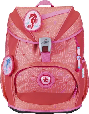 Produktbild von DerDieDas ErgoFlex Light Superflash Coral Reef Schulranzenset 5-teilig