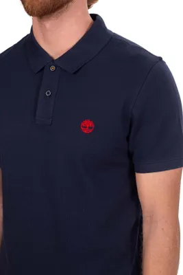 Zdjęcie produktu dla TIMBERLAND – Podstawowa koszulka polo męska z logo – Rozmiar L