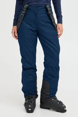 Produktbild von NORTH BEND NBGiana Damen Skihose Outdoorhose Winterhose Schneehose verdeckten Zip-Fly unter Druckknopfleisten atmungsaktiv Schneemanschette wasserdicht winddicht