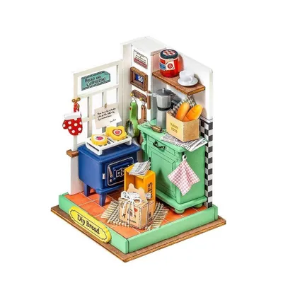 Produktbild von 3D-Puzzle, DIY Haus Hausbäckerei, Rolife, 62 Teile