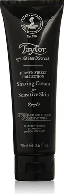 Image de Taylor of Old Bond Street Jermyn Street Crème à raser Sensitive 75 ml