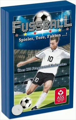 Produktbild von ASS Altenburger 22509800 - Quizspiel Fußball Ratespiel Wissensspiel Kartenspiel