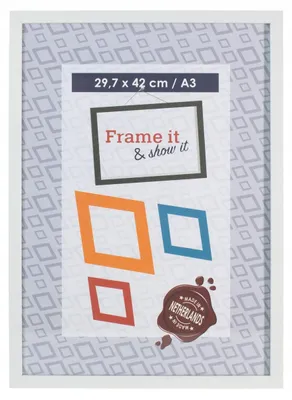 Produktbild von Mavanti Bilderrahmen MDF Weiß 29,7x42 cm