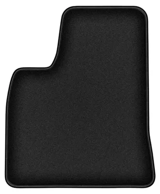 Image de Tapis conducteur en moquette pour Tesla S I 2012-2016 (berline) – 1 pièce, noir, sur mesure – Wielganizator DURBAN