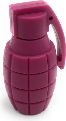 Immagine prodotto di Onlineworld2013 Handgranate Sprengbombe Bombe lila Funny USB Stick 64 GB USB 3.0