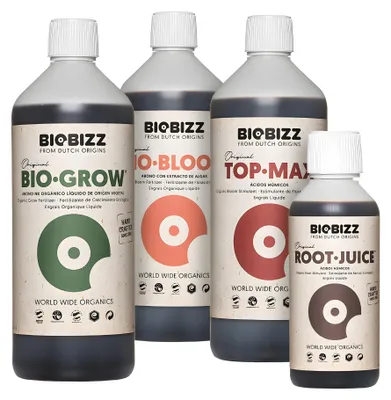 Produktbild von BioBizz Dünger-Komplettset für Erde + Hydro