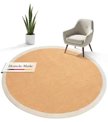 Produktbild von Sisal Teppich rund Ø 60 cm Taupe