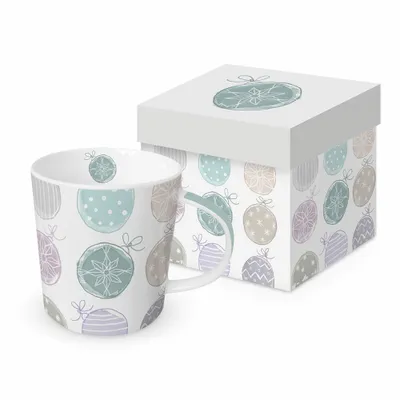 Immagine prodotto di PPD Nordic Ornaments Trend Mug, in confezione regalo, tazza, tazza da tè, tazza da caffè, 350 ml, 604592