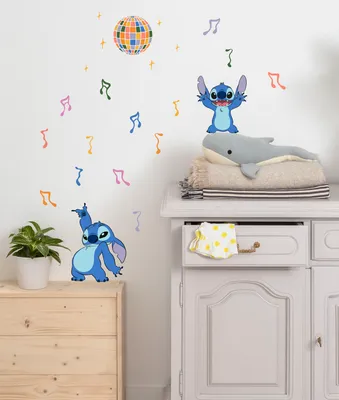 Produktbild von Wandtattoo - Stitch Music - Größe 50 x 70 cm