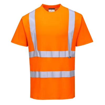 Obrázok produktu pre Portwest S170 Bavlnené pohodlné výstražné tričko oranžové veľkosť S