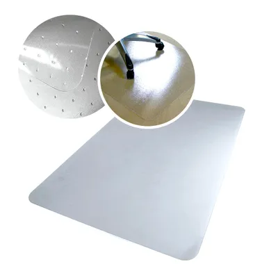 Produktbild von Premium Polycarbonat Bodenschutzmatte für standardflorige Teppichböden, 116 x 130cm, Rechteckig