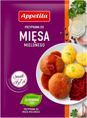 Zdjęcie produktu dla Appetita Przyprawa Do Mięsa Mielonego 20 G