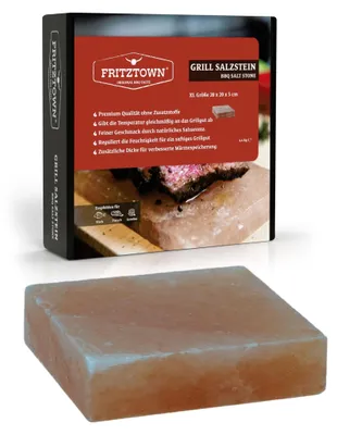 Produktbild von XL Grill-Salzstein 20x20x5cm für schmackhafte Gerichte