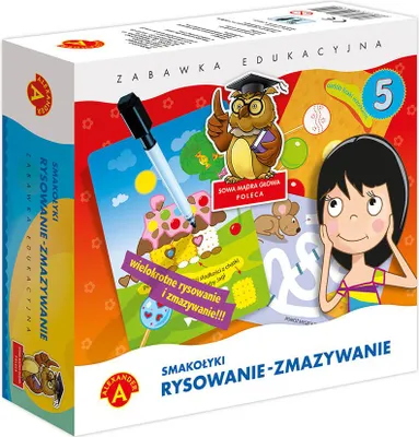 Immagine prodotto di Dolcetti: disegna e cancella - gioco educativo per bambini dai 4 anni in su