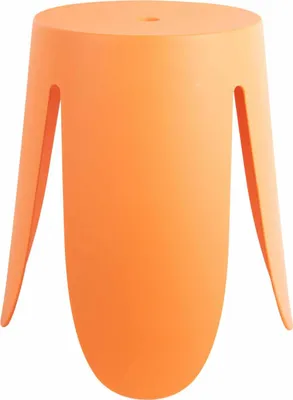 Produktbild von Leitmotiv - Sitzpuff Stool Ravish - Orange - Ø43cm