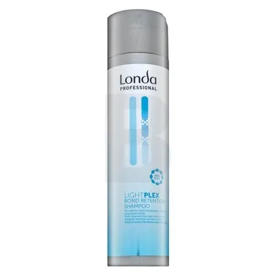 Produktbild von Londa Professional Lightplex Bond Retention Shampoo Stärkungsshampoo für gefärbtes, chemisch behandeltes und aufgehelltes Haar 250 ml