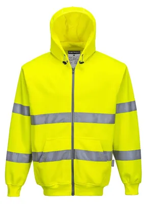 Immagine prodotto di Portwest B305 Giacca felpata con cappuccio ad alta visibilità e zip Giallo taglia 4XL
