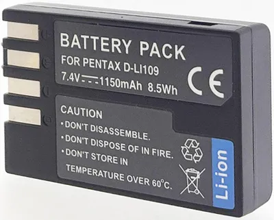 Produktbild von Batterie kompatibel mit PENTAX D-BC109 - Otech