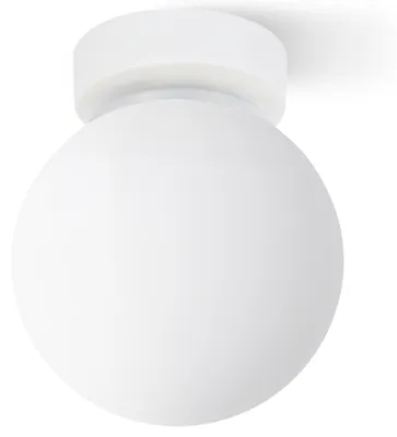 Produktbild von Deckenlampe ALTA Weiß Chrom E14 1-flammig – Moderne Deckenleuchte mit weißem Lampenschirm