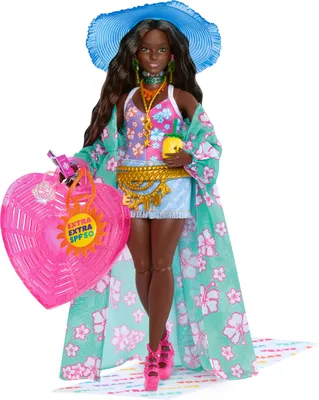 Produktbild von Barbie Extra Fly Barbie Beach Pupe