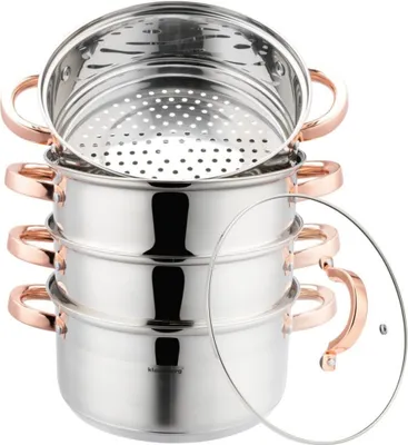 Produktbild von Klausberg Dampfgarer KB-7733 22cm Roségold 5-teilig