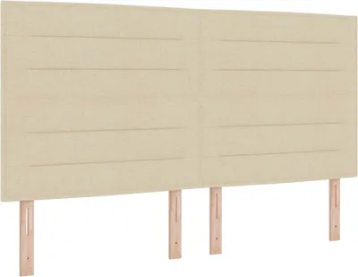Produktbild von vidaXL Kopfteil Creme 180 cm Stoff