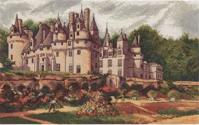 Produktbild von Panna Kreuzstichset "Burg Usse ", 44x27cm, Zählmuster