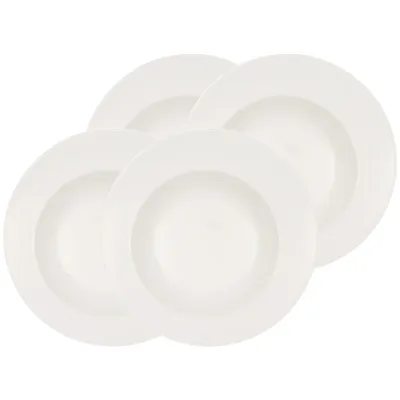 Immagine prodotto di Villeroy & Boch 1034202790, Piatto piano, Rotondo, Porcellana, Bianco, Flow, 30 cm