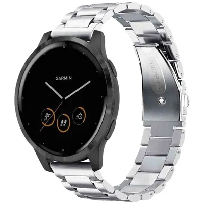 Obrázek produktu pro Huawei Watch GT 4 41 mm, Garmin Vivomove 3s 39 mm, Garmin Vivoactive 4s 40 mm, Garmin Vivoactive 3s, Garmin Venu 3S, Garmin Venu 2s 40 mm, Fossil Gen 6 42 mm, Fossil Gen 5e 42 mm Řemínek: imoshion ocelový řemínek s montážní pomůckou