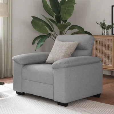 Produktbild von Möbel Sessel Wolkengrau 100x81x84 cm Stoff - Klassische Sofas CC4882