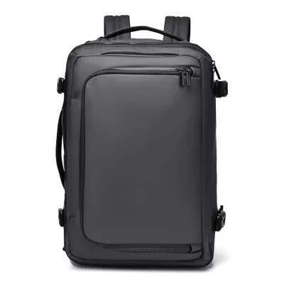 Produktbild von Multifunktionaler Business-Rucksack wasserdicht Oxford-Stoff 16-Zoll Laptopfach großer Reise-Rucksack, Grau