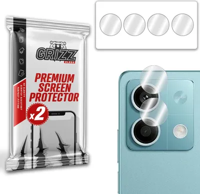 Produktbild von Glas für die Kamera GrizzGlass HybridGlass für Xiaomi Redmi Note 13 5G