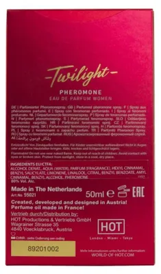 Produktbild von HEISSES Dämmerung Pheromon-Parfüm - 50 ml